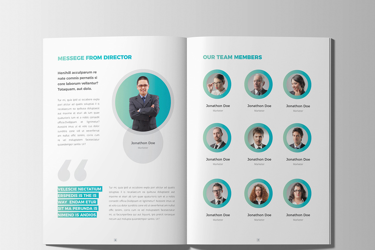 Business Project Proposal Design, a Stationery Template by Layout Design (Photo 5 of 12)
