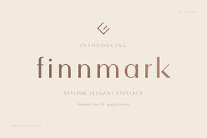 Finnmark - Elegant Sans Typeface