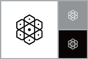Geometric Hexagon Network Vector, a Branding & Logo Template by quadrazo (Thumbnail 1 of 2)