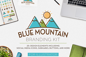 Blue Mountain Branding Kit