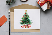 Christmas Time Watercolor Clipart, an Illustration by RobertsArt (Thumbnail 6 of 7)