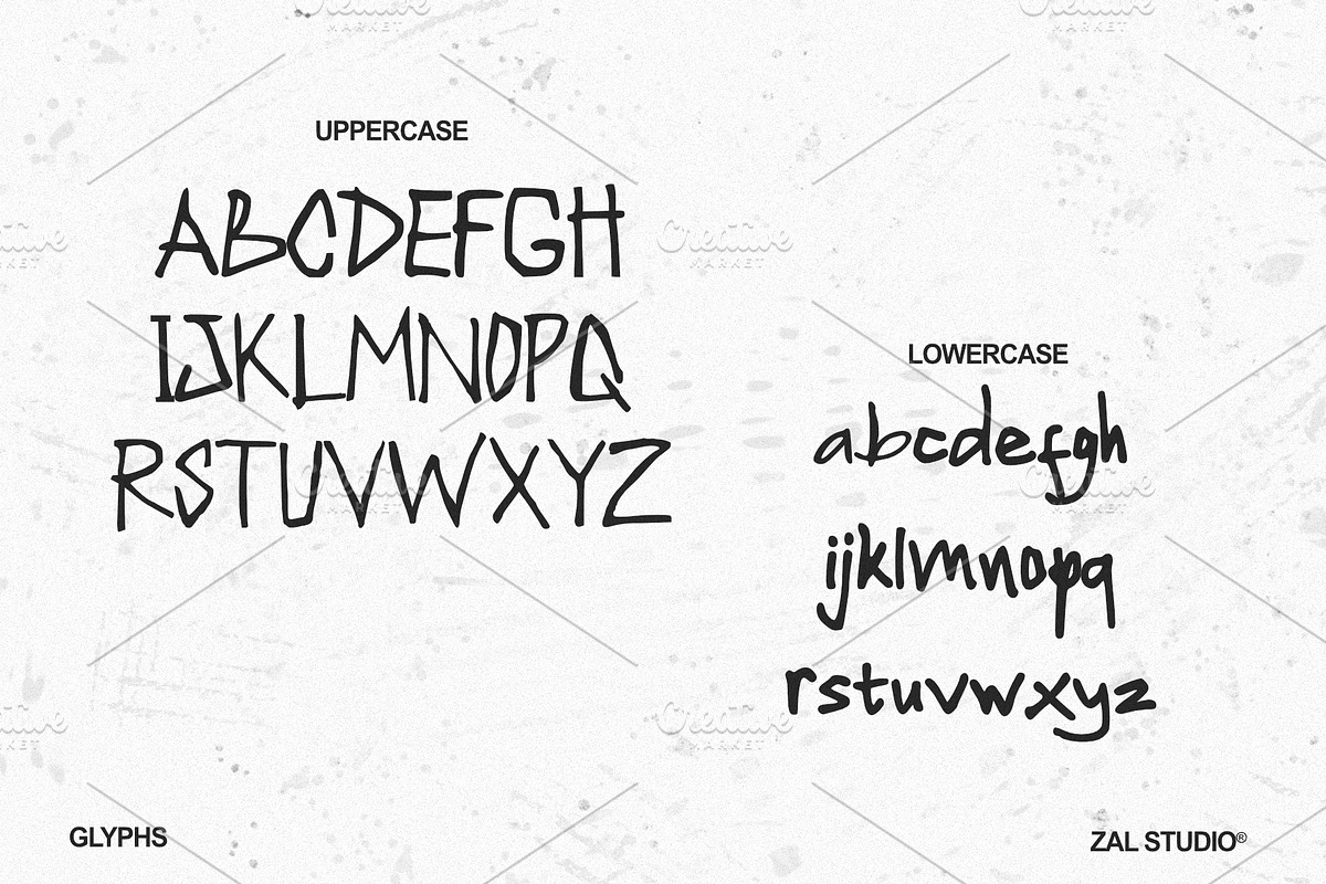 Journal Brush Handwritten Font, a Handwritten Font by ZAL STUDIO (Photo 4 of 4)