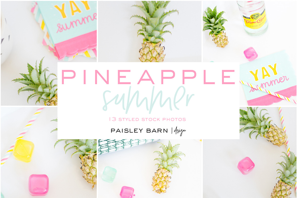 Pineapple Summer, a Household Mockup by Paisley Barn Design (Photo 1 of 2)