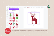 Holiday Forest Kit, a Seasonal Illustration by miumiu (Thumbnail 7 of 15)