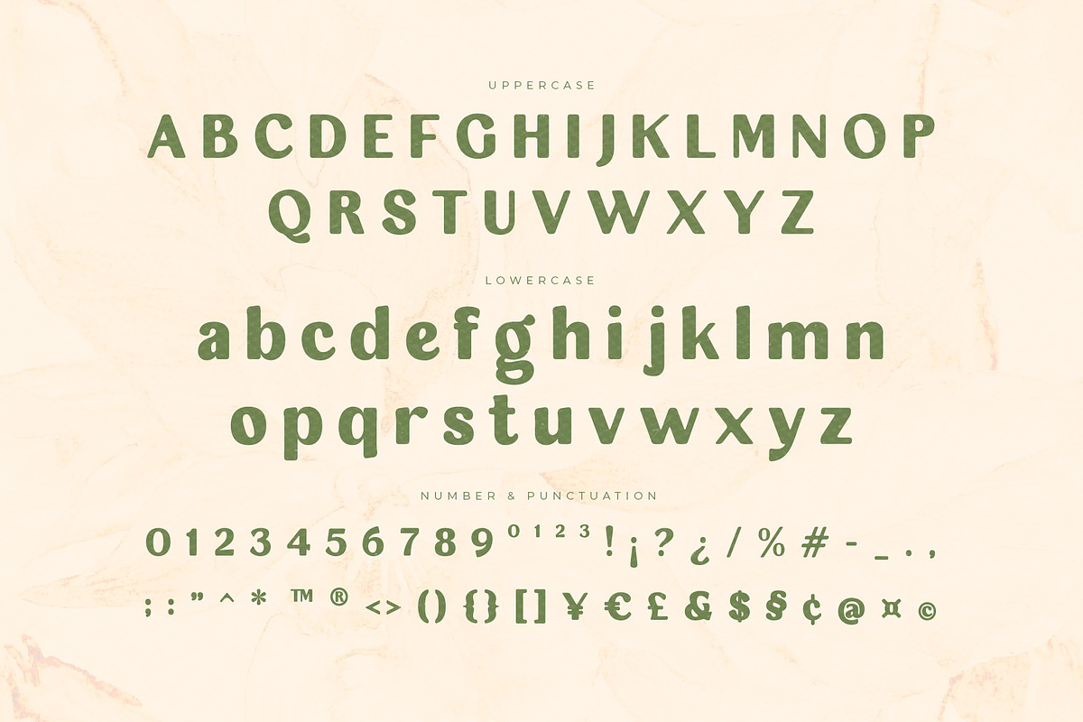 Bisque Veloute | Retro Sans Font, a Sans Serif Font by Krismagraph (Photo 5 of 10)