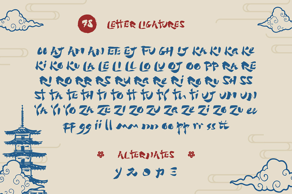 Toragon - Japan Brush Style Font, a Font by tkzgraphic (Photo 3 of 11)