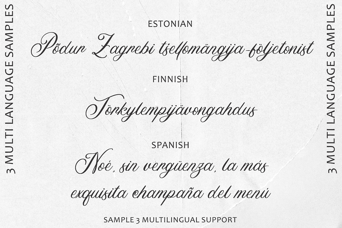 Straight Neckline - Font, a Script Font by Arendxstudio (Photo 4 of 10)