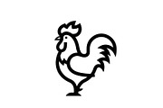 Rooster Chicken Silhouette Bundle, an Illustration by Designs_River (Thumbnail 51 of 51)