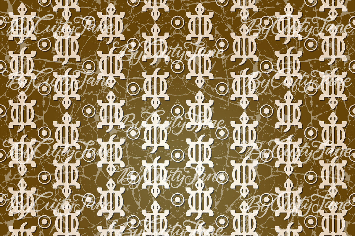 Adinkra DENKYEM Pattern, a Pattern Graphic by ByGiftyJane (Photo 9 of 11)