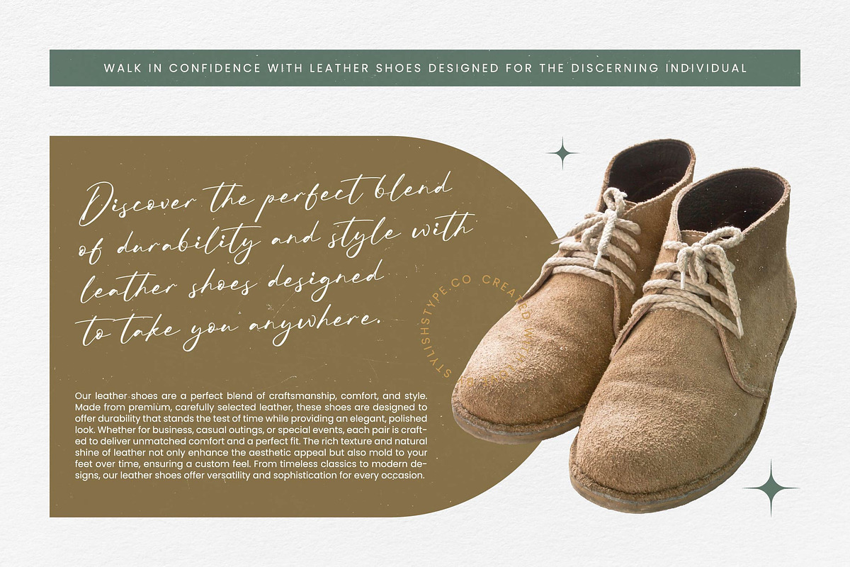 Patchwork Authentic Stylish Font, a Script Font by stylishtype.co (Photo 8 of 20)