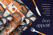 Folky Feast Graphic Collection, a Food Illustration by rouxsupplyco (Thumbnail 11 of 12)