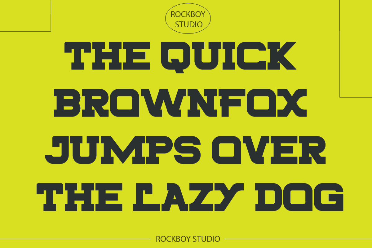 Legost - Logotype Font, a Slab Serif Font by RockboyStd (Photo 11 of 15)
