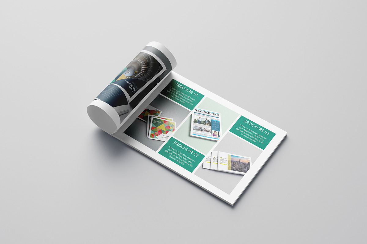 Landscape Portfolio Template, a Brochure Template by Template Shop (Photo 8 of 11)