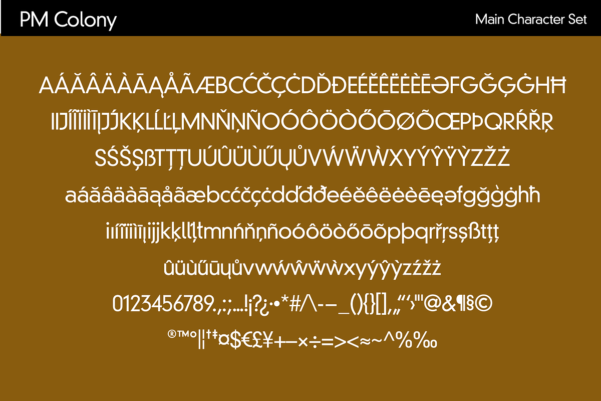 PM Colony Classic Sci-Fi Font, a Sans Serif Font by Paper Moon Graphic Supply (Photo 6 of 7)