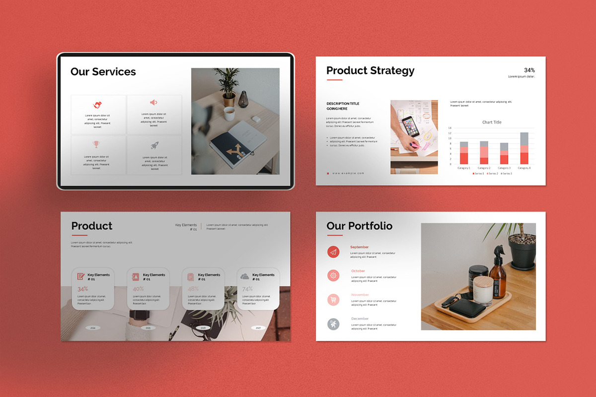 Pitch-Deck Presentation Template, a Presentation Template by Dream-Lab (Photo 4 of 8)