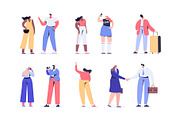 Big Vector set of people characters, a Person Illustration by Vector_Art (Thumbnail 3 of 25)