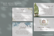 In the shadow of cypresses, an Invitation Template by Helen Halik art (Thumbnail 3 of 5)