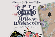 Nature's Element Watercolor Tool Kit, a Brush Add-On by Snark Heart (Thumbnail 2 of 7)