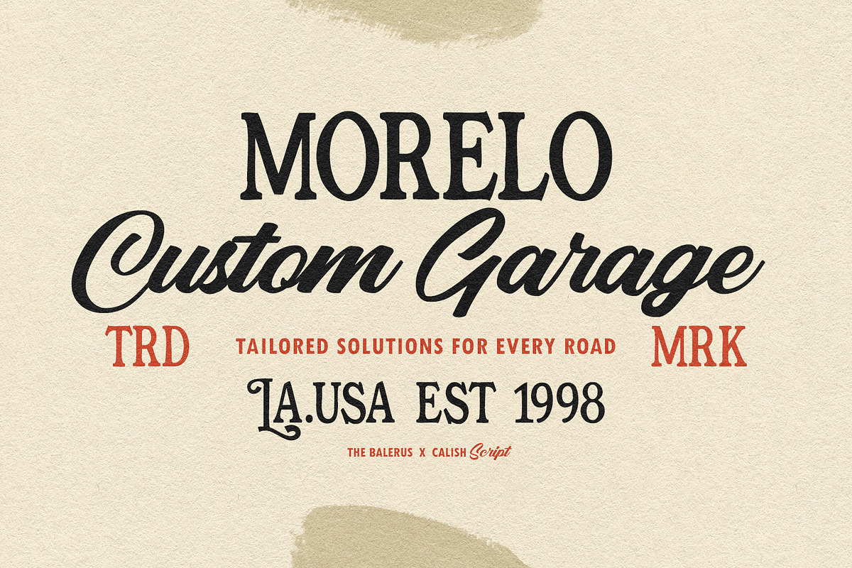 The Balerus – Vintage Serif, a Serif Font by Black Junst (Photo 8 of 10)