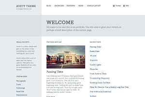 Avett, a Responsive WordPress Theme