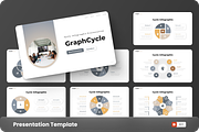 GraphCycle- Cycle Infographic, a Presentation Template by GraphauseProject (Thumbnail 1 of 6)