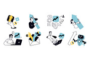 Success business., a Person Illustration by PureSolution (Thumbnail 3 of 6)