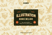 Dushick, a Sans Serif Font by Burntilldead (Thumbnail 9 of 12)