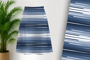 Trendy Blue and White Modern Stripe, a Background Graphic by Sharon Schwalbe