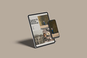 ipad Pro and iphone 16 Mockup, an iPad Mockup by Bangdastudio (Thumbnail 2 of 11)