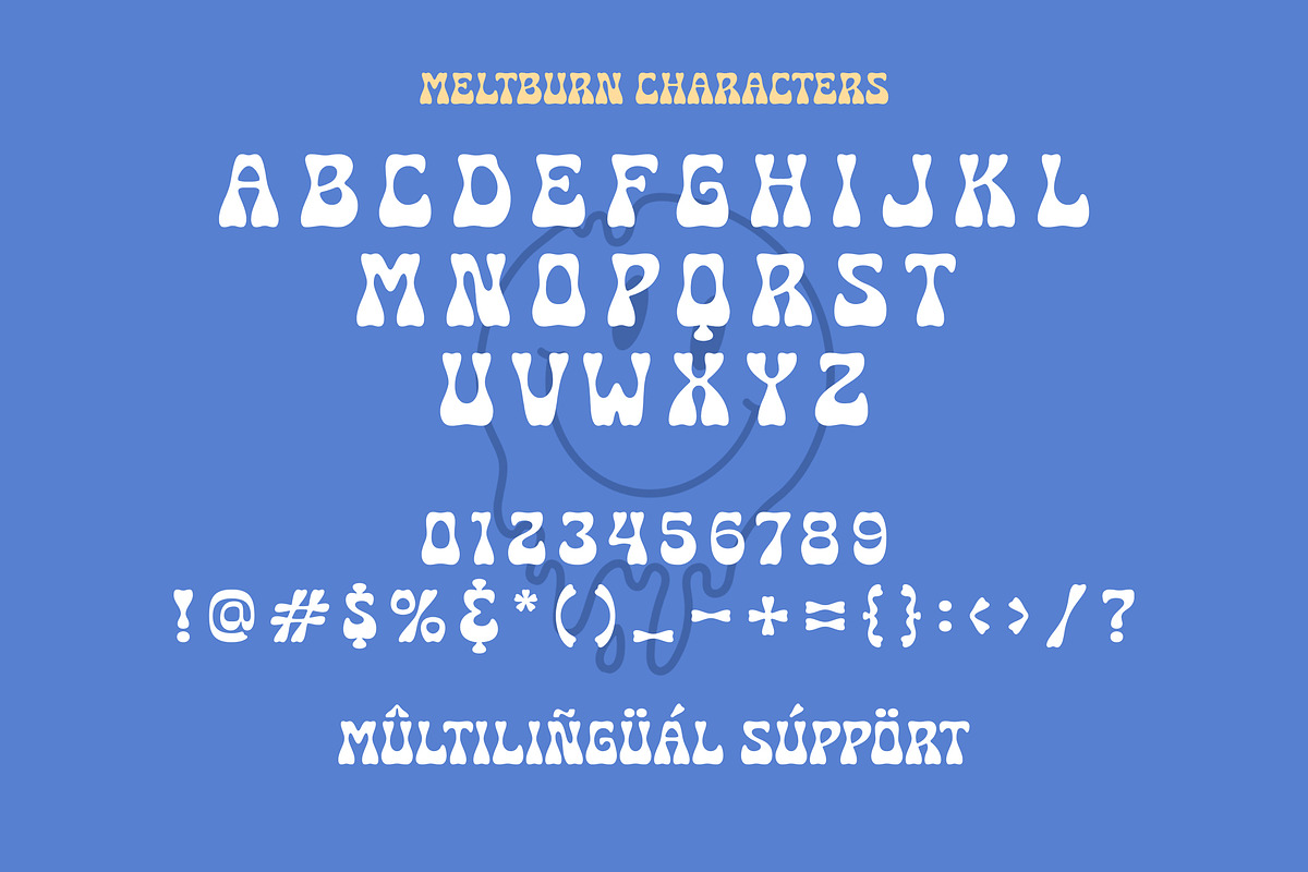 Meltburn - Groovy Display Font, a Handwritten Font by Timurtype (Photo 6 of 7)
