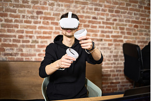 Immersive Virtual Reality Experience, a Technology Photo by wip3out