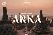 Arka - Heritage Type, a Serif Font by ikiiko (Thumbnail 2 of 8)