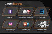 American Football HTML Template, a HTML Template by TonyTemplates (Thumbnail 3 of 5)