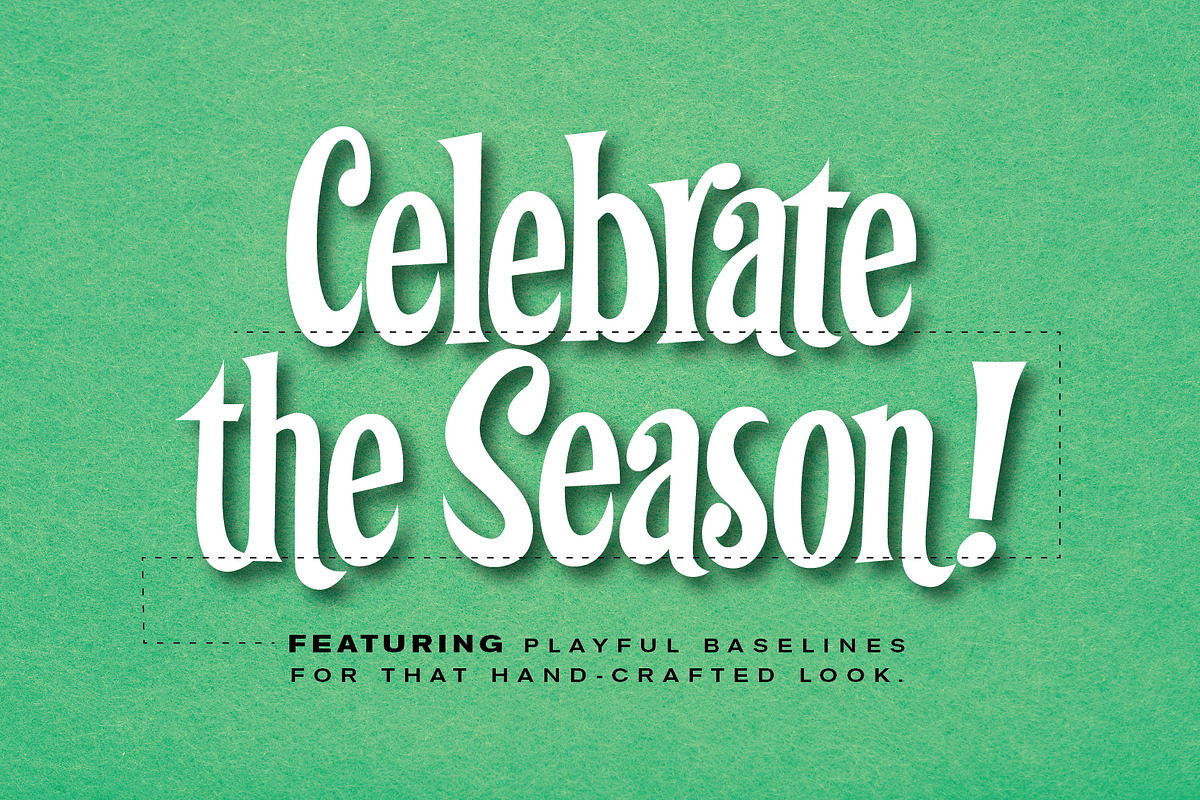 Festivus | Retro Holiday Type! preview 2