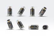 Spray Can Mock-Up, a Product Mockup by DesignRushMarket (Thumbnail 1 of 8)