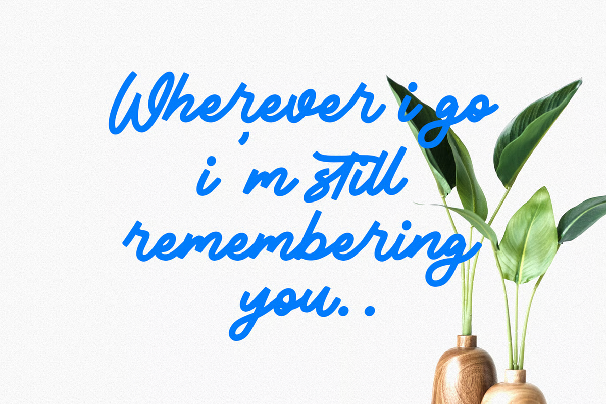 Creamy Smiley Script Font, a Script Font by MACK 75 (Photo 9 of 10)