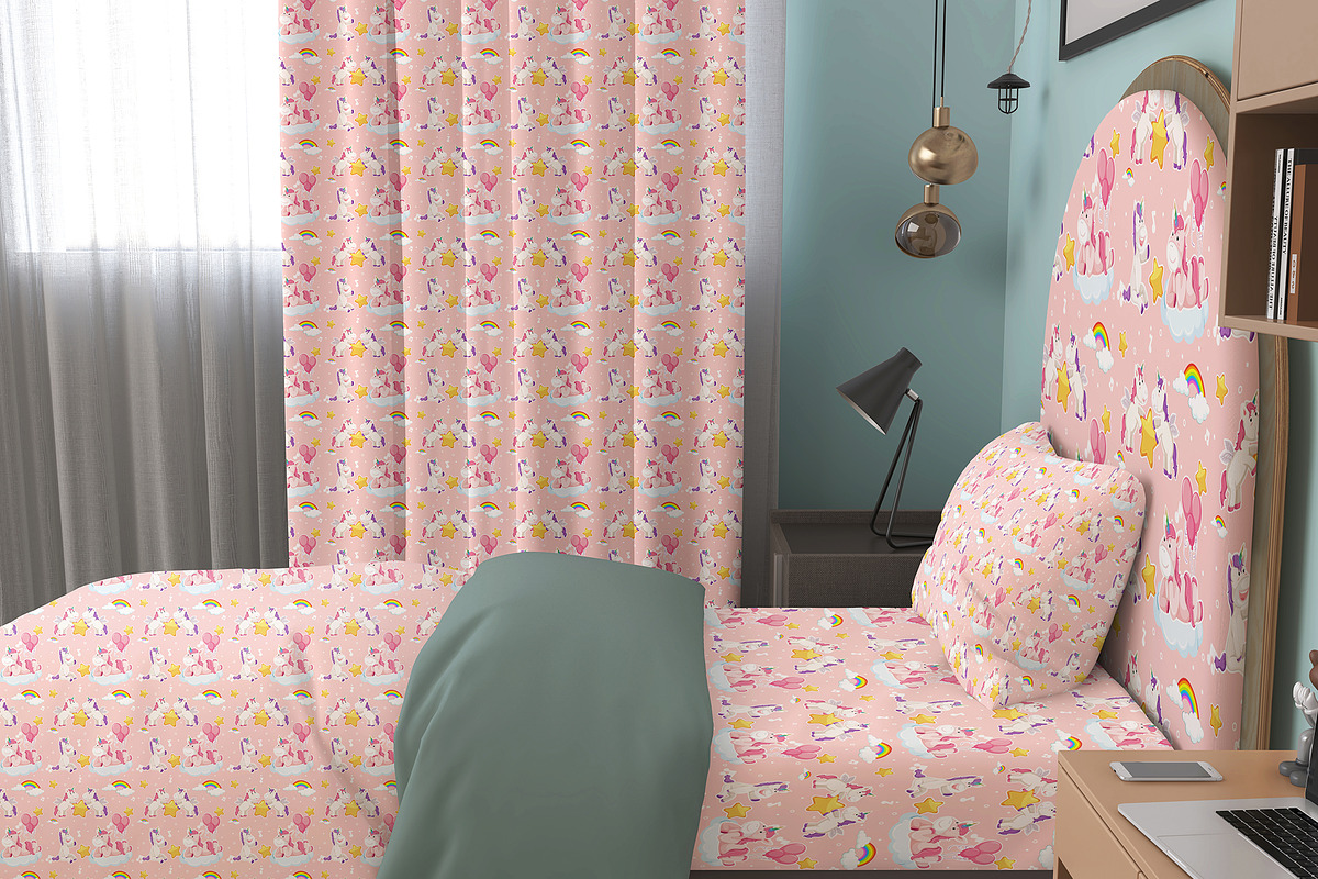 Nursery room Mockup 6 PSD, a Household Mockup by GraphicVil (Photo 8 of 9)