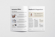Newsletter Template / Ms Word, a Magazine Template by Creativity-Design (Thumbnail 6 of 7)