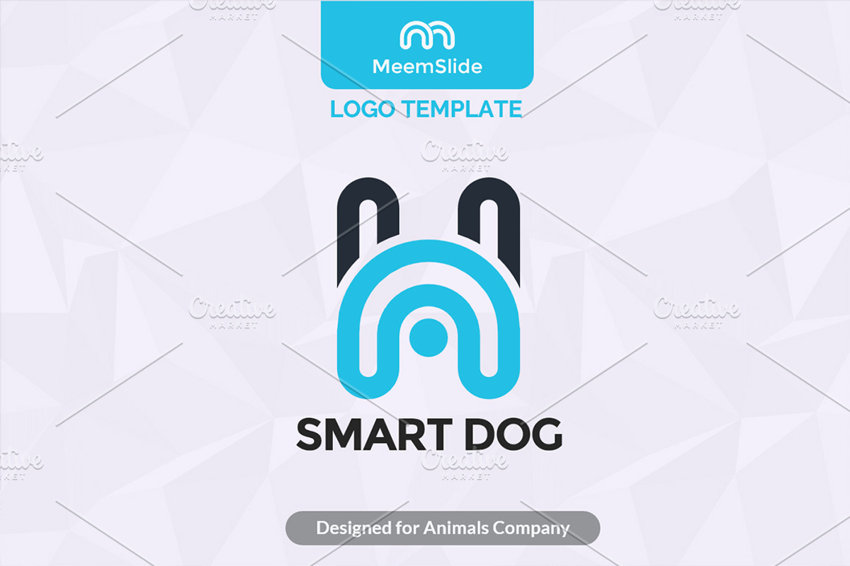 Hero Smart Dog , Minimal H Logo, a Branding & Logo Template by MeemSlide (Photo 1 of 5)