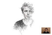 Scribble Pen Sketch - PS Action, an Action Add-On by A R T M A R T (Thumbnail 6 of 10)