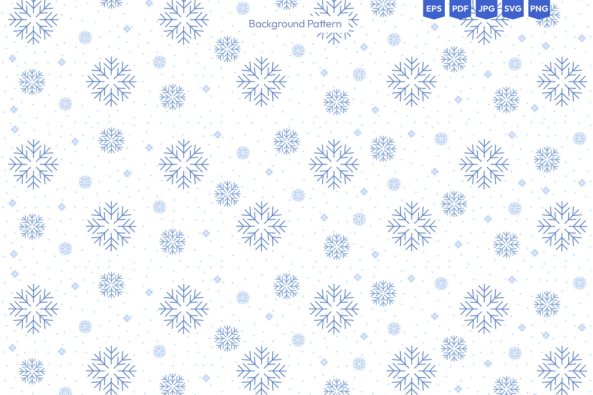 Outline Snowflakes & Winter Icons, an Illustration by Ilia Design (Photo 7 of 10)