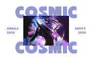 CS Portia Slitscan, a Sans Serif Font by Craft Supply Co. (Thumbnail 4 of 8)