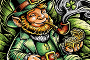 Watercolor Fantasy Creature, Leprech, a Person Illustration by NStudio (Thumbnail 2 of 6)