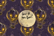 Halloween Witches Ghosts Patterns, a Pattern Graphic by KaramfilaS (Thumbnail 8 of 18)