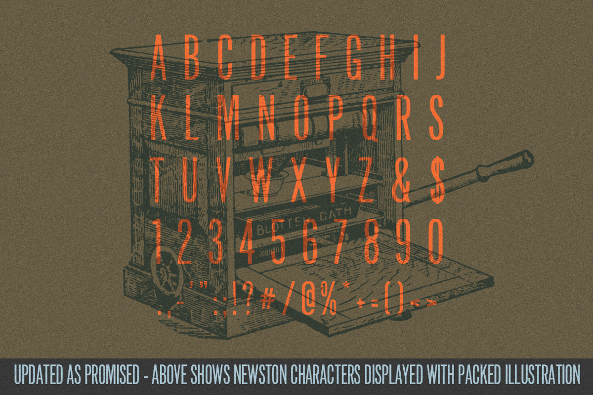 Newston, a Sans Serif Font by Unember (Photo 4 of 5)