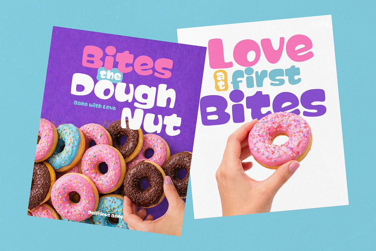 Chubby Gum - A Playful Chunky Font, a Sans Serif Font by agnyhasyastudio (Photo 10 of 15)