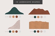 Landscape Creation Kit, a Texture Illustration by Basia Stryjecka (Thumbnail 2 of 13)