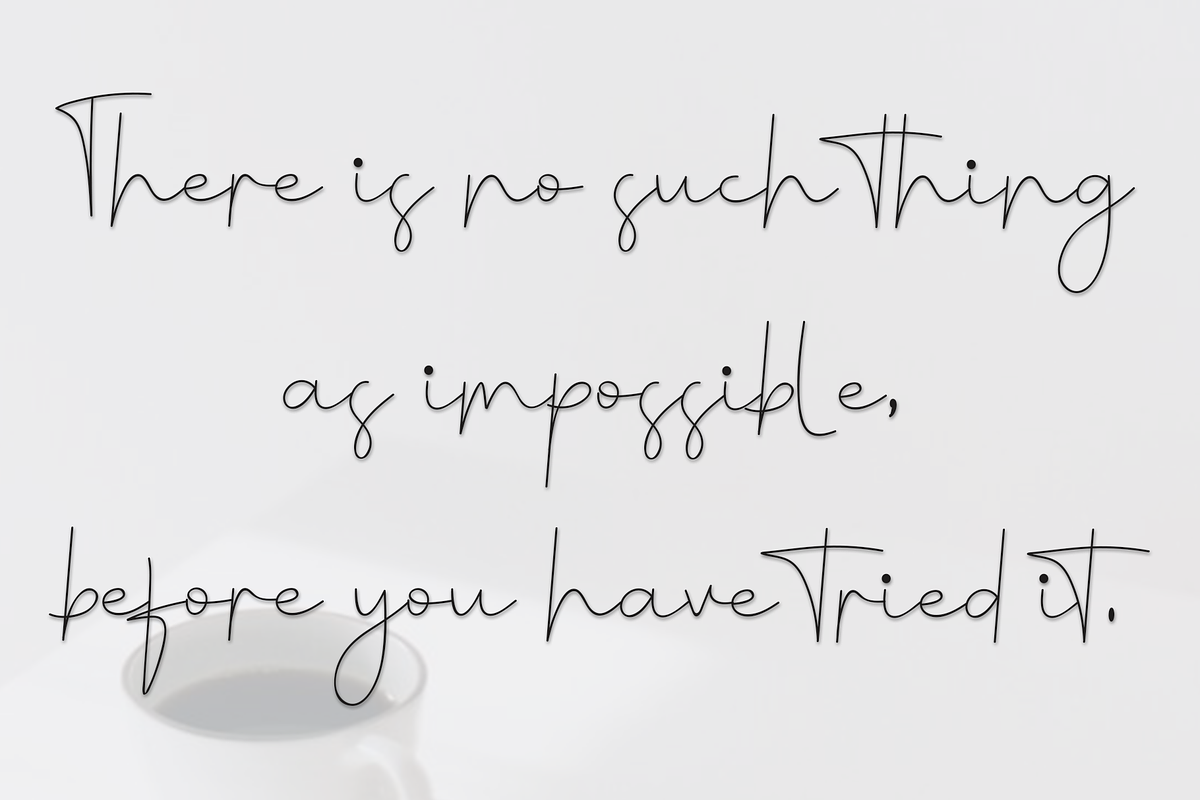 Natural Handwriting, a Handwritten Font by FreshTypeINK (Photo 6 of 7)