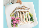 Greece Summer Clipart, an Illustration by designcity5 (Thumbnail 4 of 5)