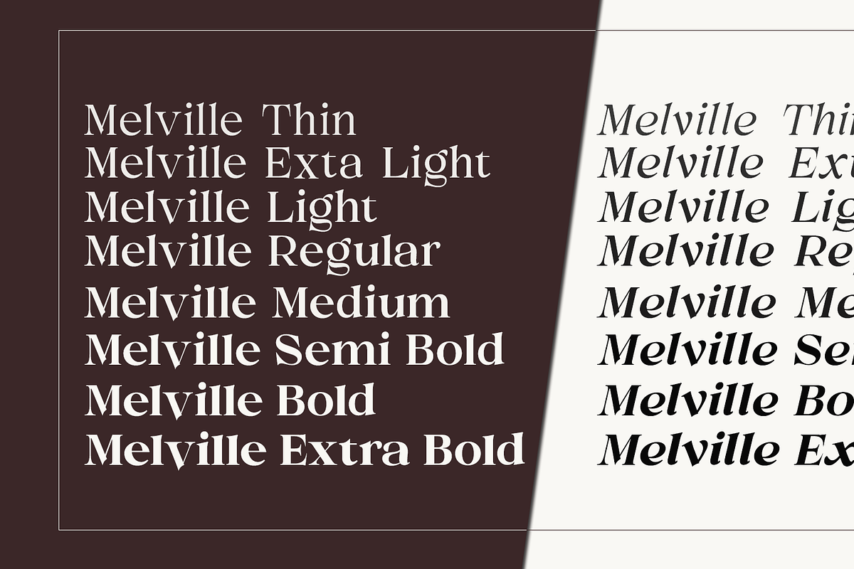 Melville Text - Roman Serif Family, a Serif Font by LuhopCreative (Photo 2 of 14)